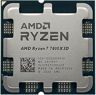 New AMD Ryzen 7 7800X3D 8-Core 16-Thread 120W AMD Radeon Graphics Desktop 100-100000910WOF Socket AM5 Without Cooler