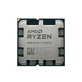 CPU AMD Ryzen 7 7800X3D AMD Ryzen 7 7800X3D 8-Core, 16-Thread Desktop Processor