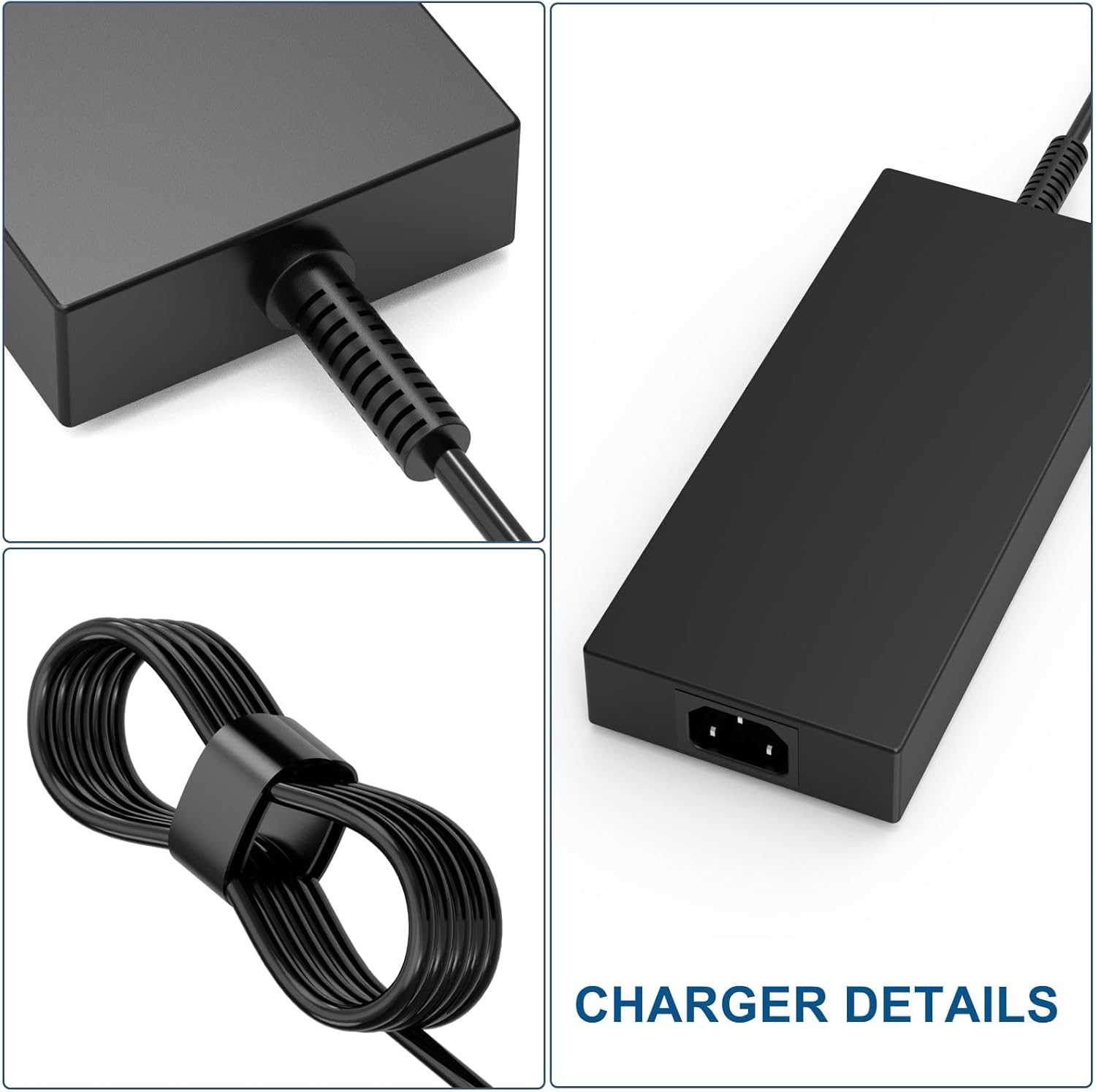 240W USB Tip AC Charger for MSI Stealth 17 A16 16 14 AI Studio GP66 GP76 Leopard GE76 GE66 Raider WE76 Workstation CreatorPro Z17 Z16P Z16 X17 Laptop Power Supply Adapter