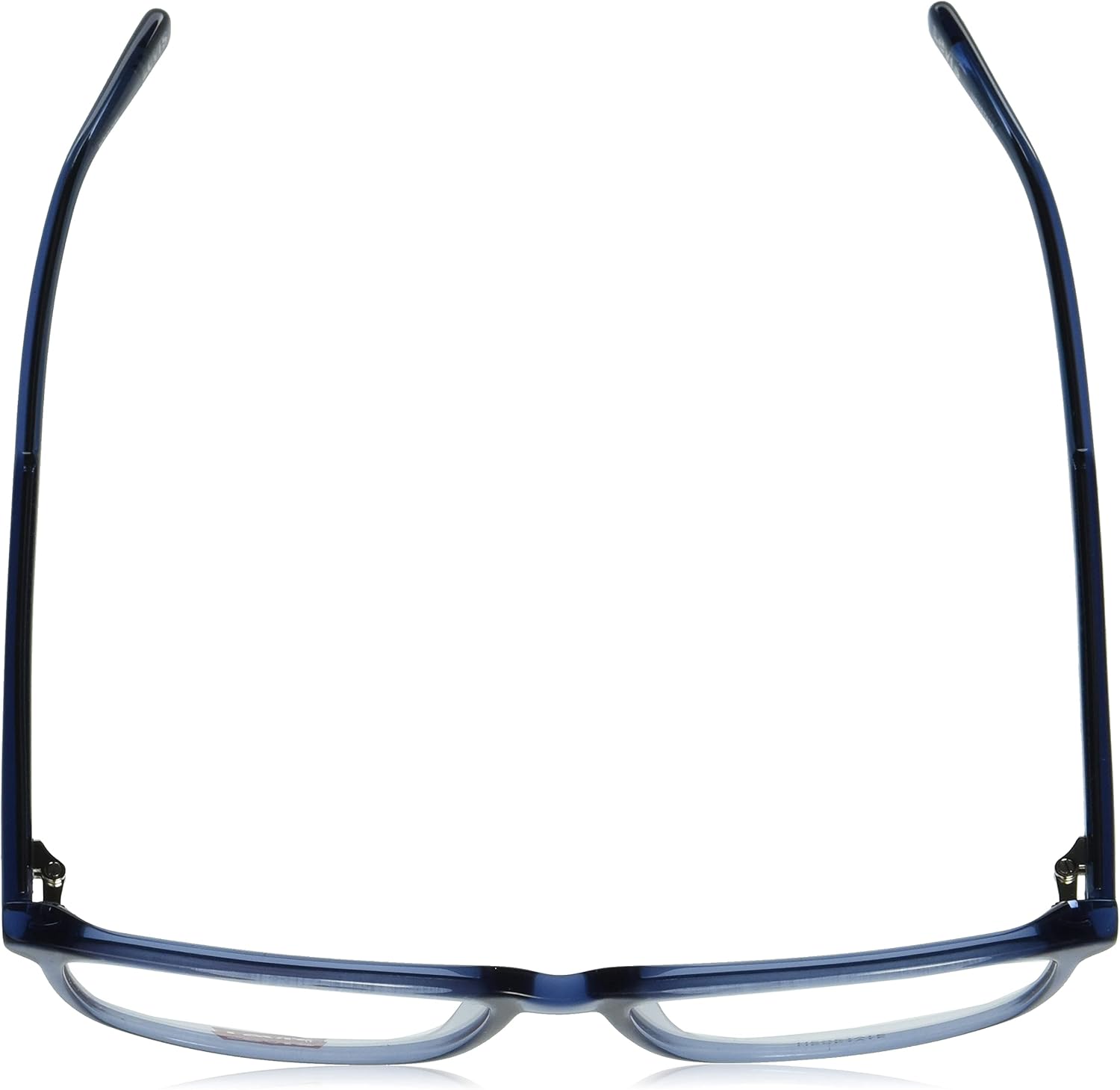 Levi's Men's LV 1018 Rectangular Prescription Eyeglass Frames, Blue/Demo Lens, 55mm, 16mm
