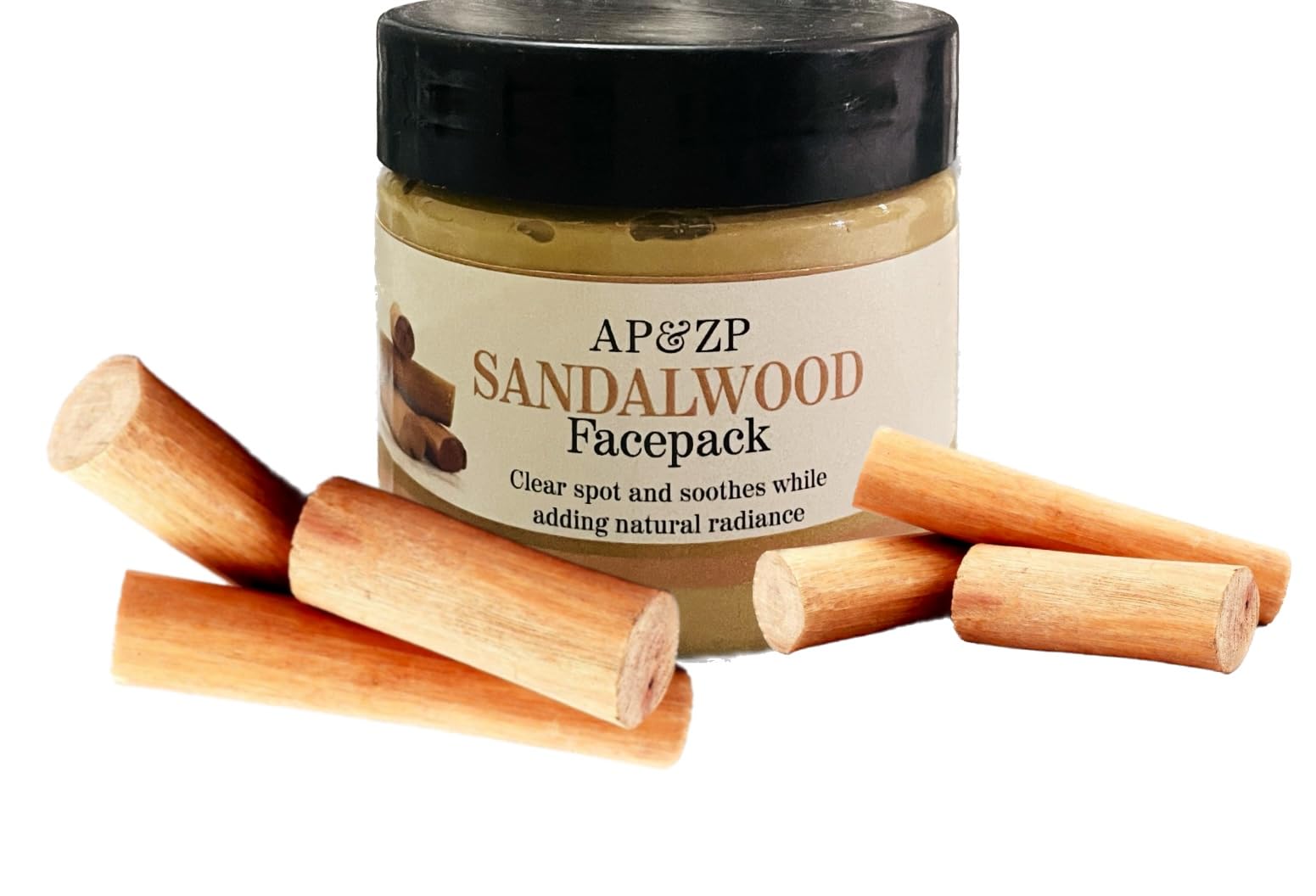 AP & ZP Natural Herbal Sandalwood and Mulethi Powder Face Pack Mask, 200gm