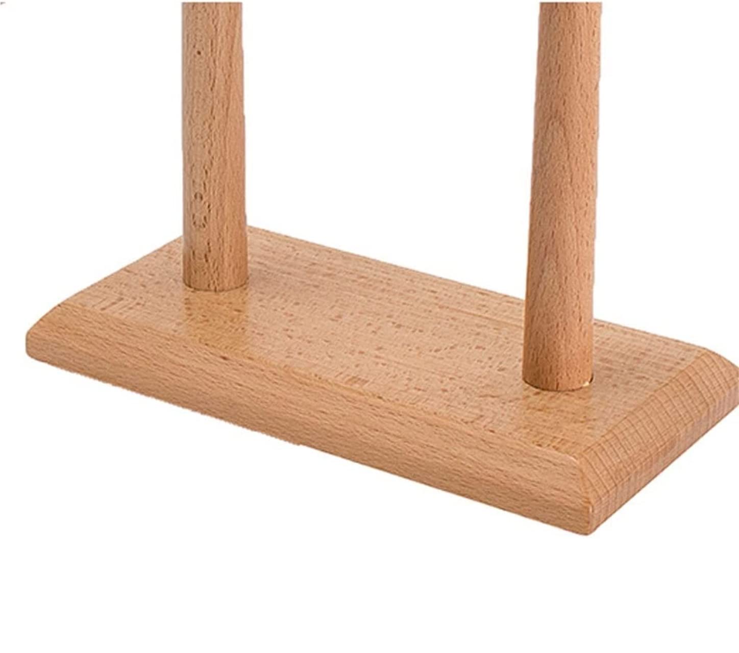 Supporto per Cuffie Supporto per auricolari Doppio Supporto Per Cuffie Supporto Per Cuffie In Legno Massello Naturale Semplice E Generoso Supporto Cuffie Supporto per cuffia ( Blue : Beech , Size : 8.