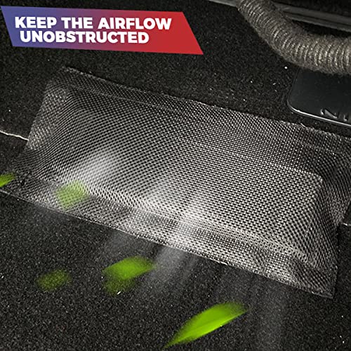 Fitepro Backseat Air Vent Cover - 2 Pack Rear Seat Air Condition Outlet Grille Protector For Tesla Model 3 And Model Y, Easy To Install And Clean, Keep Air Flow And Clean #TOP3