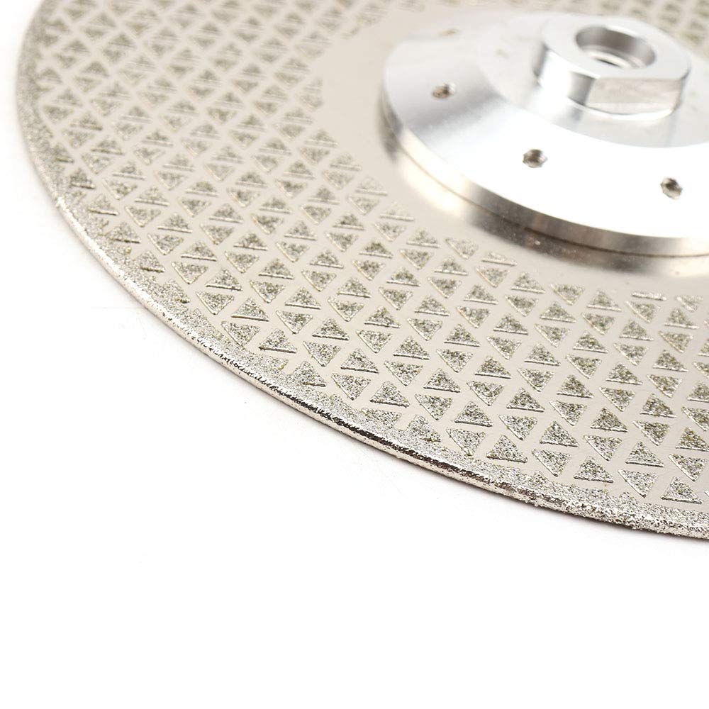 Tarcze Polerskie, Diamentowe Tarcze Do Cięcia I Szlifowania Z Gwintem M14 F-Lan-Ge Powlekane Obustronnie Galwanicznie Do Płytek Granitowych Marmurowe Szkło Kamienne/-/230Mm/9Inch