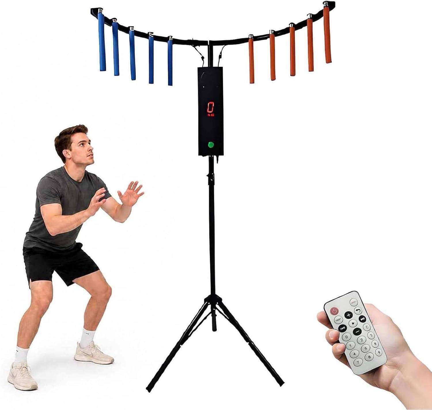 FJYAWEN Catching Stick Arcade Game for Hand Eye Coordination Training Black