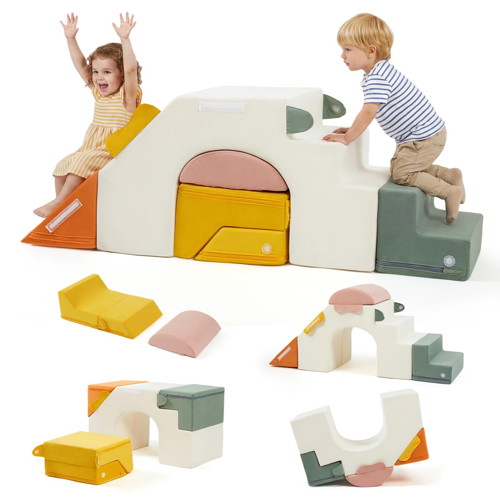 Frogprin Toddler Soft Climbing Toys - indoor climbers and play structures | Mubboo