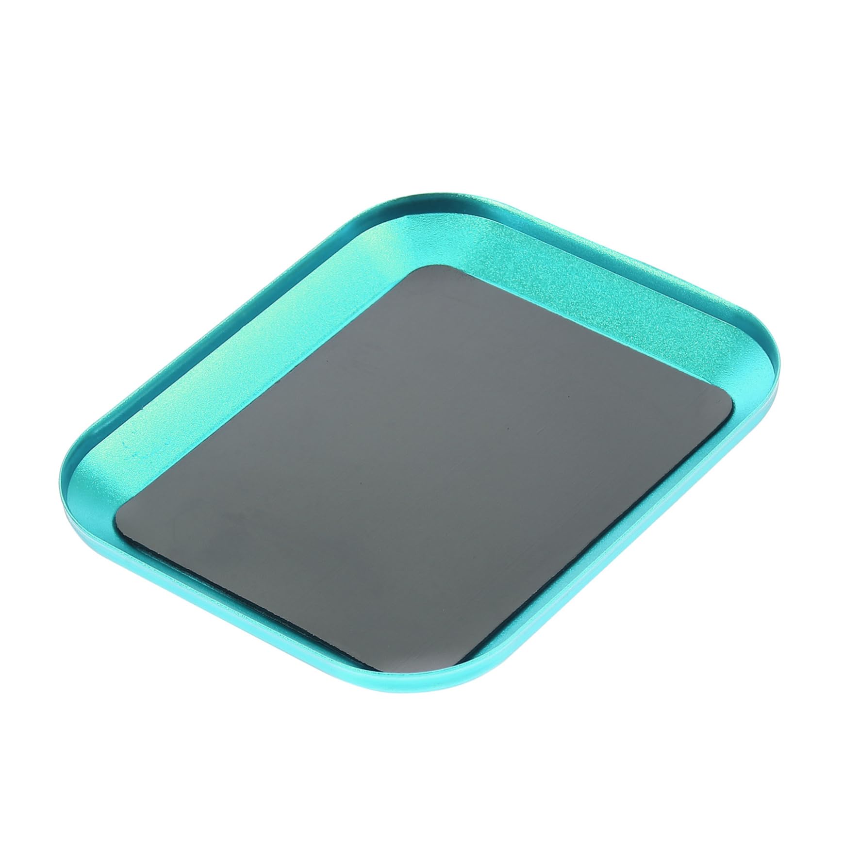 DIYEAH Aluminum Alloy Magnetic Screw Tray for Organizing Small Parts Lightweight Durable Slip Design for Mechanics DIY Enthusiasts Hobbyists Essential Tool for Neat Storage