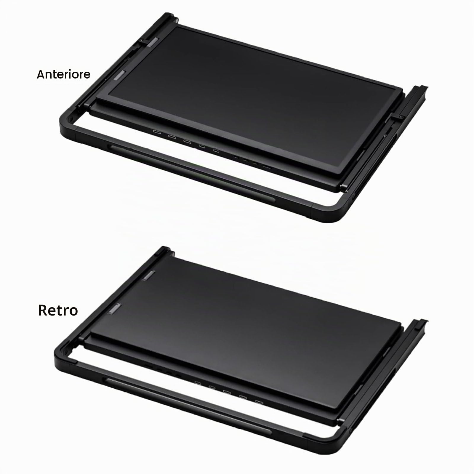 Doppio monitor, Aura Display, triplo schermo PC portatile, monitor portatile HD 15,6 pollici, visione fluida a bassa latenza per gioco e film