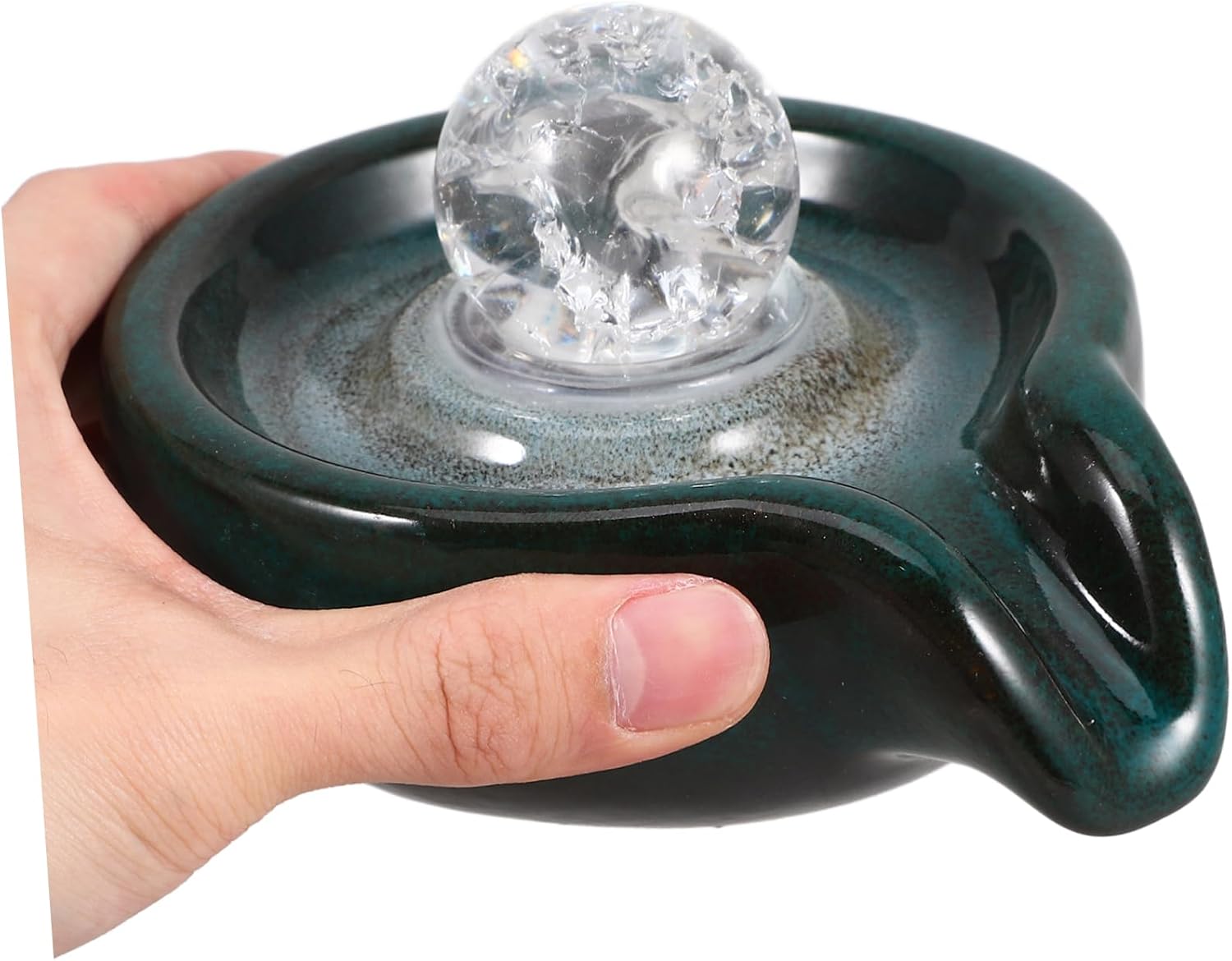 ULTECHNOVO Outdoor Waterfall Fountain Nozzle Courtyard Fountain Outlet Ceramic Water Feature Accessory