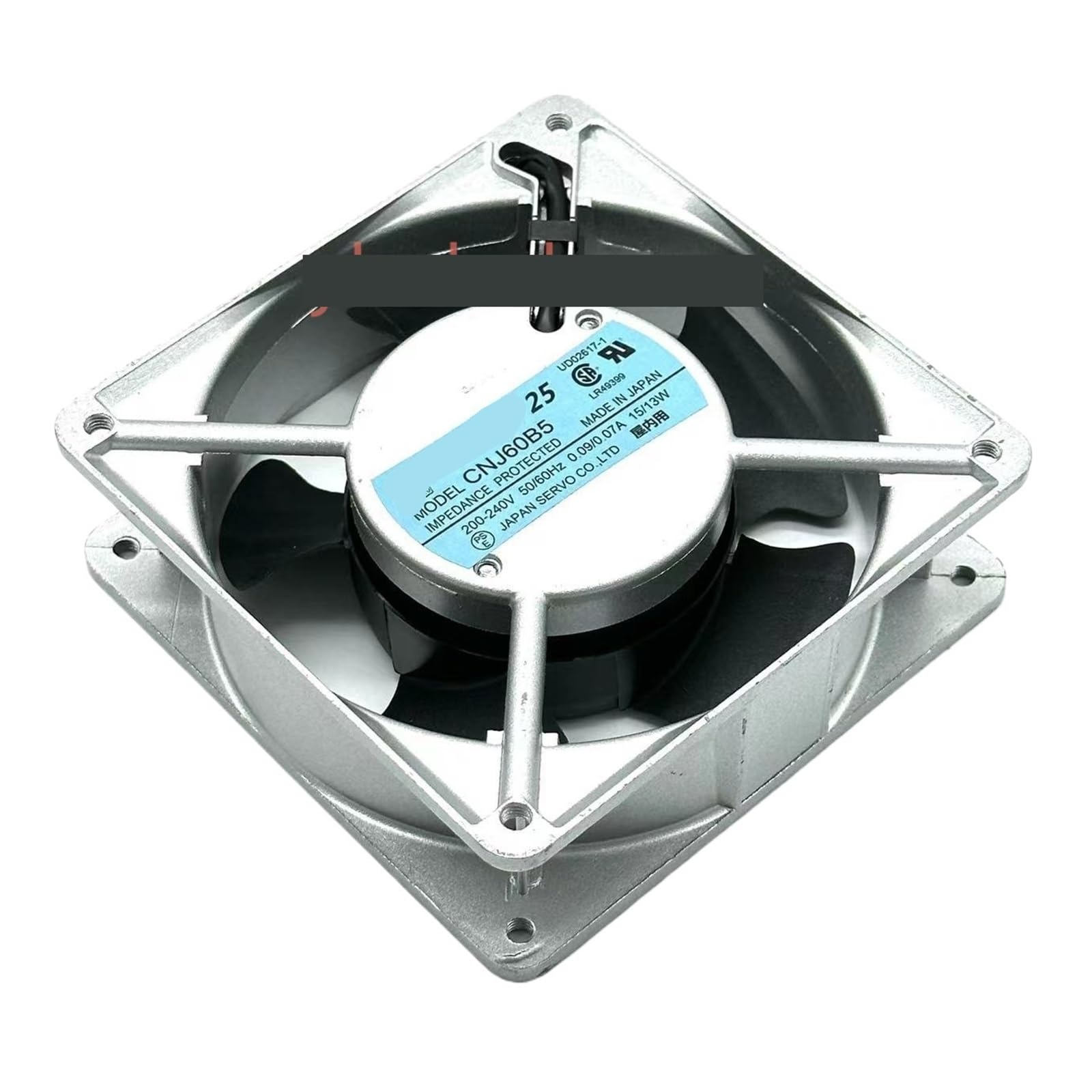 TPKMVGAP CNJ60B5 AC 220V 15W 120x120x38mm 2-Pin Server Cooling Fan