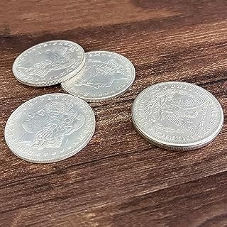 blue-ther Super Morgan Dollar Set (Cupronickel) Magic Tricks Visual Change Coin Magia Magician Close Up Street Illusions Gimmick