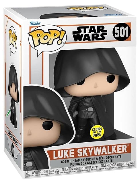 Foto 2 de 3 de ¡Pop! Star Wars 501 Luke Skywalker Glows in The Dark Special Edition