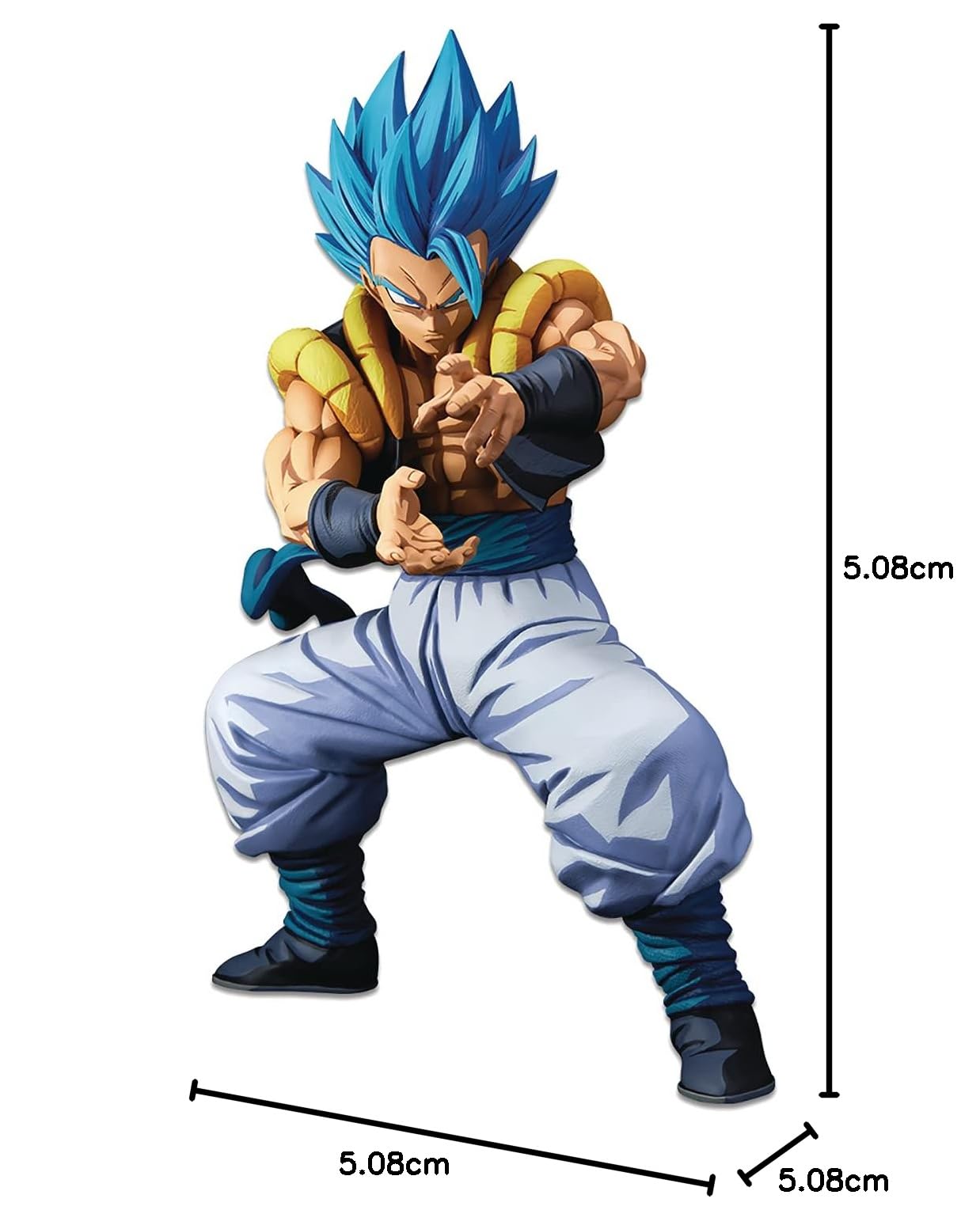 Banpresto Dragon Ball Super Gogeta (The 2D) figure S.M.S.P. 24 cm