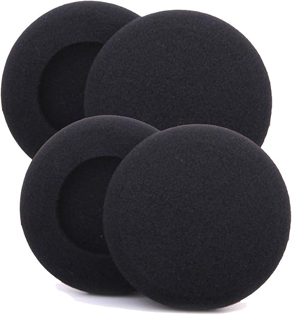 33Malls 4 Pack Replacement Earpad Foam Sponge Cover for Headphone(40mm