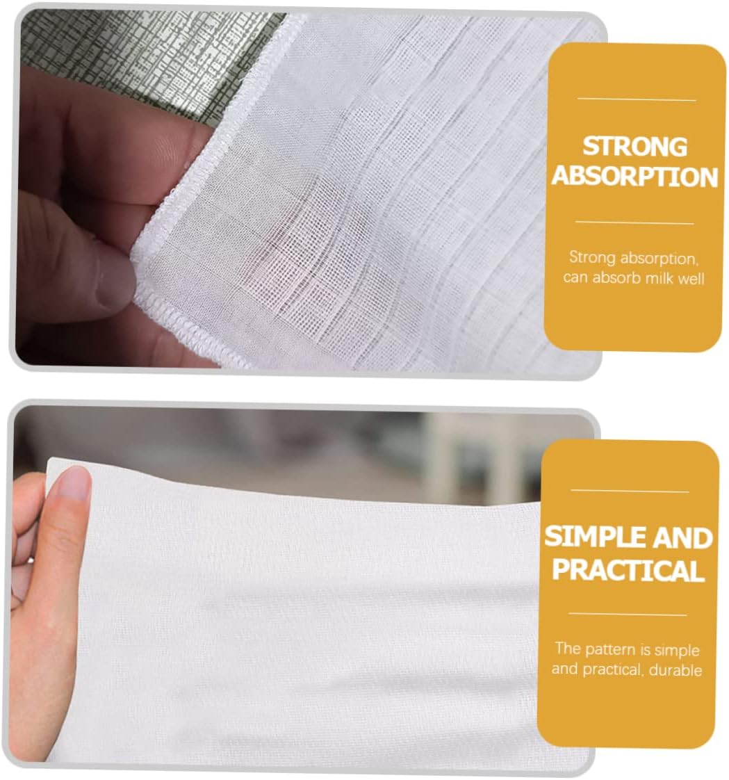 Cotton Baby Burp Cloth and Reusable Diaper Liners 10 Pcs