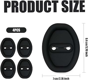 4pcs Door Lock Protector,Compatible with BYD FangChengBao Leopard 5 8,Car Accessories