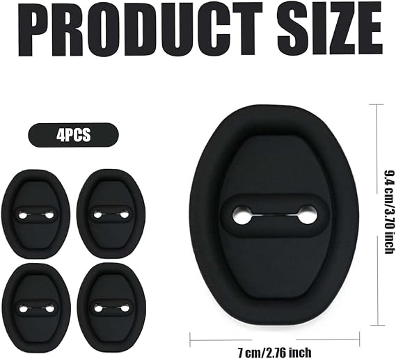 4pcs Door Lock Protector,Compatible with BYD FangChengBao Leopard 5 8,Car Accessories
