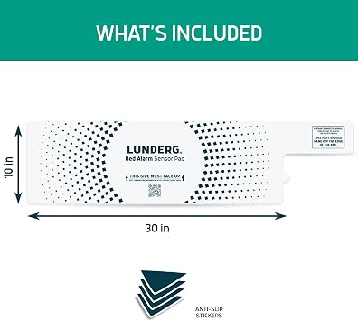 Lunderg Bed Alarm Pad (10 x 30) Pager NOT Included Wireless Replacement or Extra Sensor Pad for Lunderg Wireless Bed Alarm System Owners