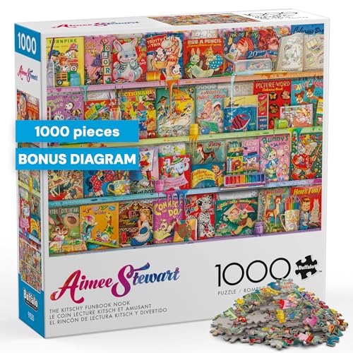 Buffalo Games 1000 Piece Jigsaw Puzzle - The Bookstore