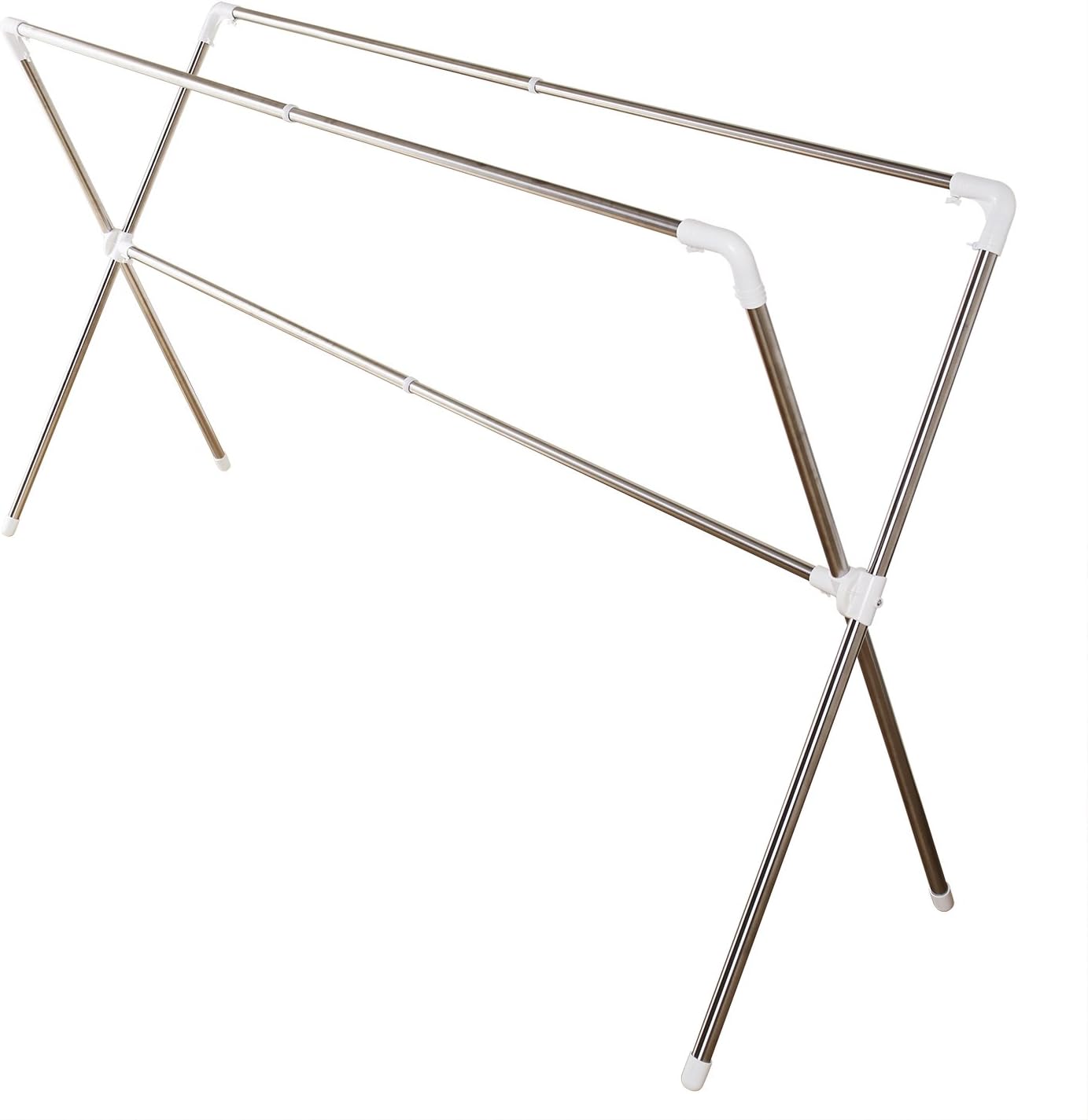 平安伸銅工業 布団干し ステンレス伸縮 シングル敷布団最大4枚対応 幅140-235cm SMH-4