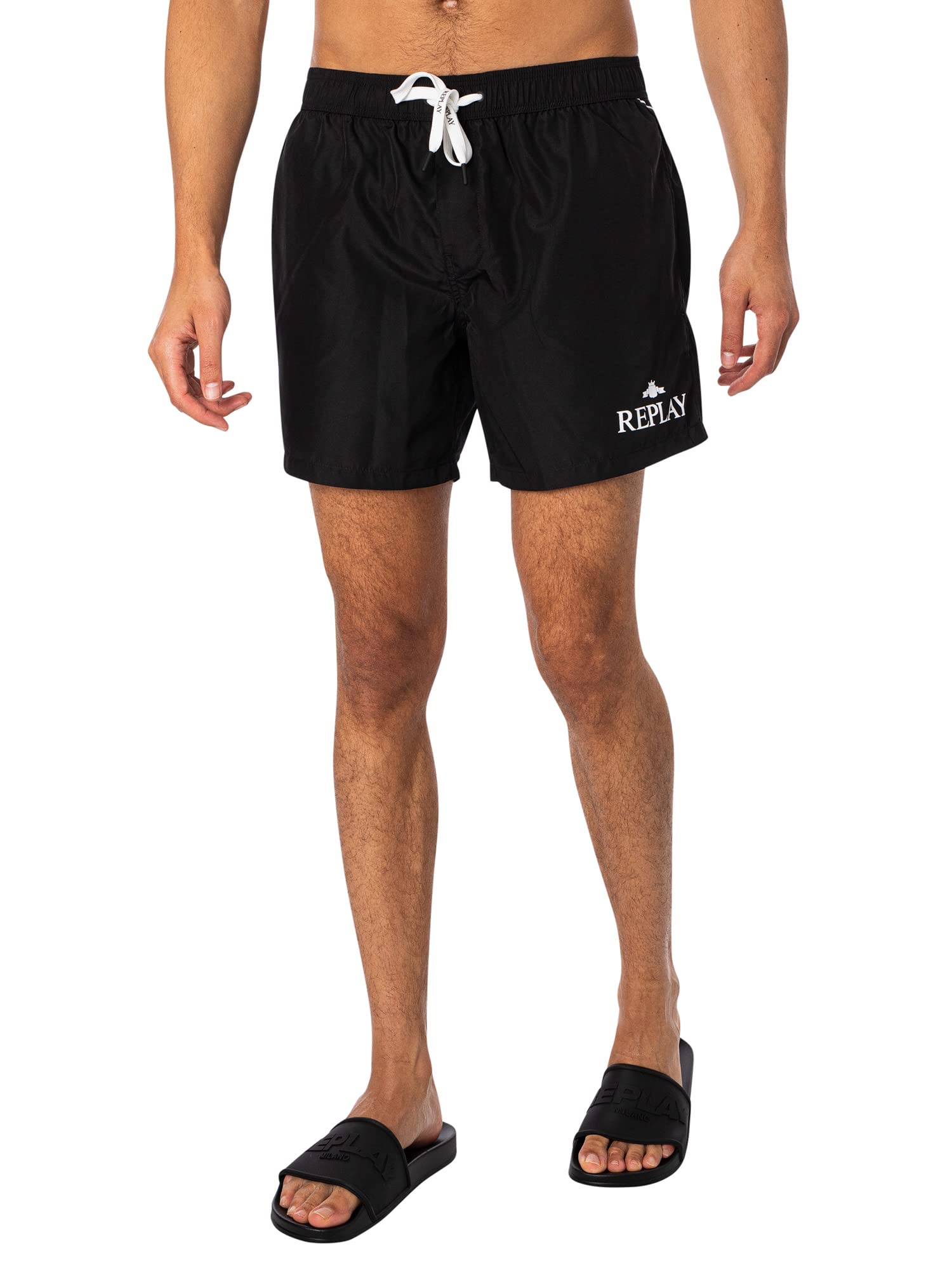 Short Replay Taille XL Beige - 100% Coton, Délavé Clair, Neuf Sans étiquette