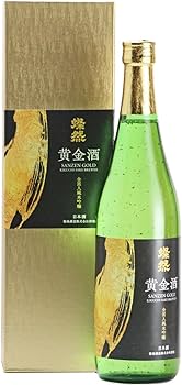 Amazon.co.jp: 金箔 日本酒 純米吟醸 燦然 さんぜん 金箔入り 黄金酒 Amazon.co.jp: 金箔 日本酒 純米吟醸 燦然 さんぜん 金箔入り 黄金酒