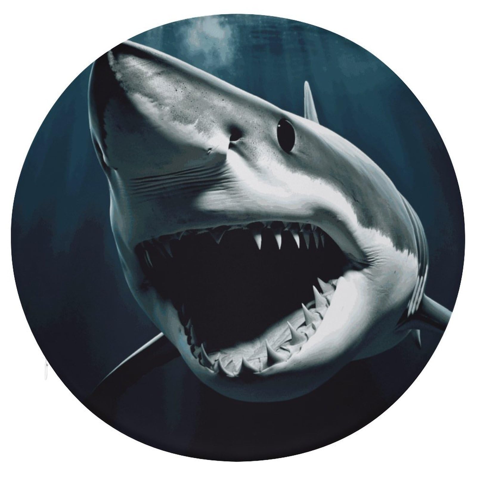 Adfgyerh Style Shark Cushion Memory Foam Pillow Core，Seat Cushion Detachable Design，Chair Cushions Suitable For All Seasons, And Can Be Used In Offices, Dining Rooms, Homes, And Other Settings.