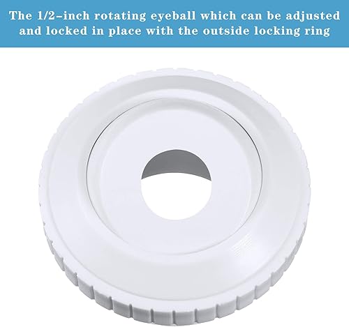 Miniatura 4 de Honoson 1 boquilla de chorro de piscina de 12 pulgada Sp1419c Montaje de entrada de flujo direccional accesorios de retorno de piscina con rosca Mip