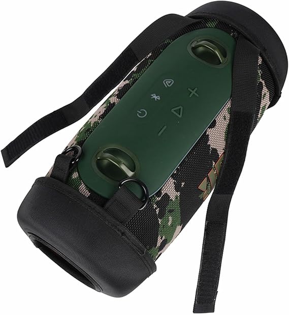 Protective Case for Xtreme 5 Speaker with Shoulder Strap, Camouflage Carry Bag for Outdoor Travel and Adventures(Camouflage)