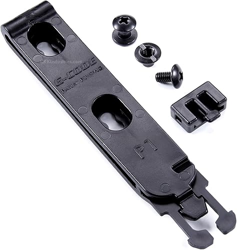 HolsterSmith G-Code Molle - Accesorios de clip Molle  Diseño de bloqueo OWB (fuera de la cintura)  (para correas y cinturones de 1.75-3.00 pulgadas)