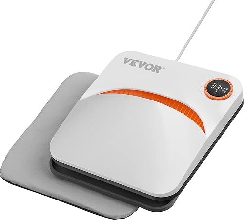 Miniatura 12 de VEVOR Máquina de prensa de calor 8 en 1 de 15 x 15 pulgadas, prensa de camisetas oscilante de 360°, transferencia de calor digital profesional por