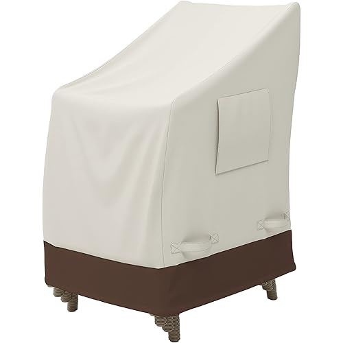 Amazon Basics Outdoor Stackable-Chair Patio Furniture Cover