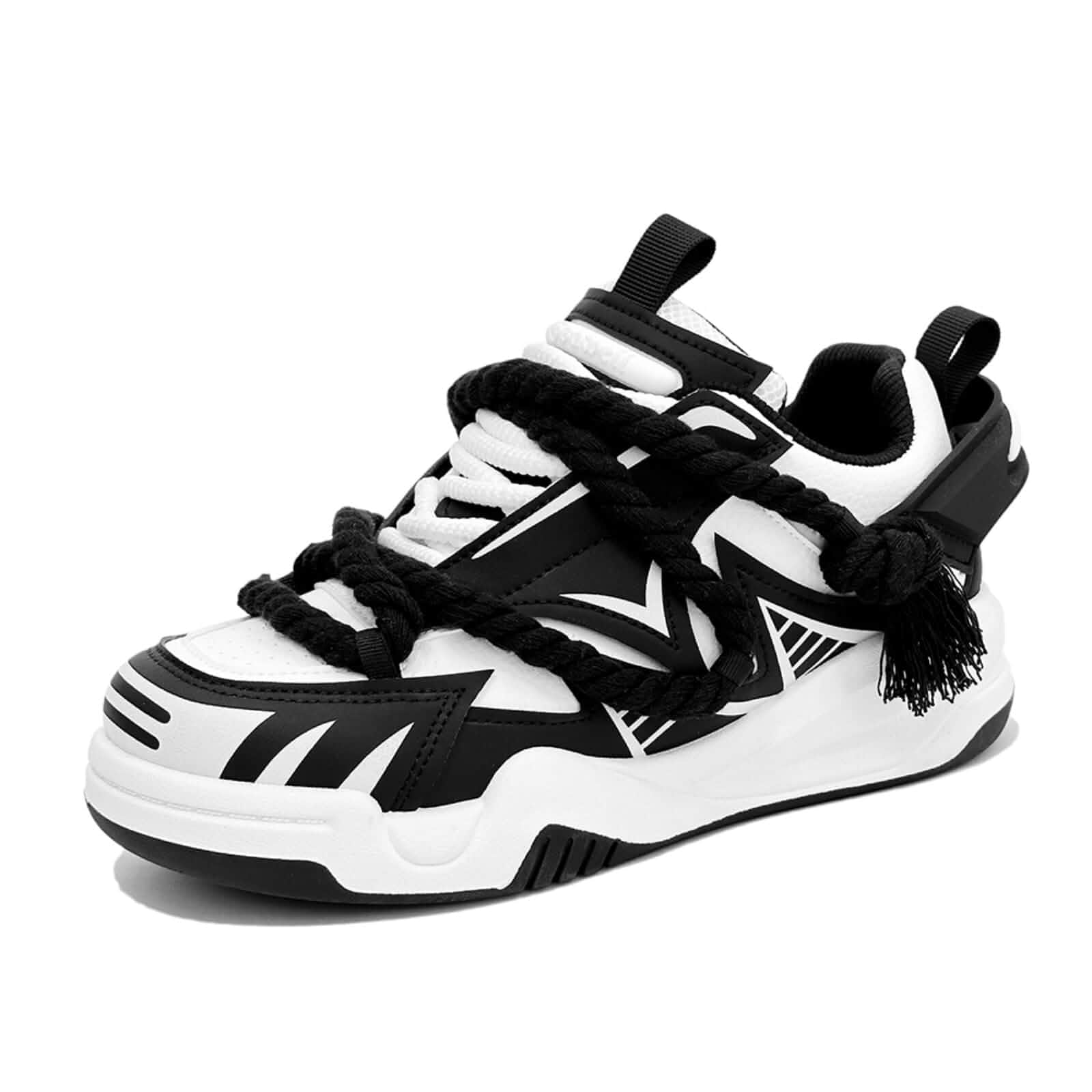 Men's Trendy Stylish Sneakers - All - Season Wear - Resistant Skateboard Shoes, Street Style Footwear for Daily & Sports
