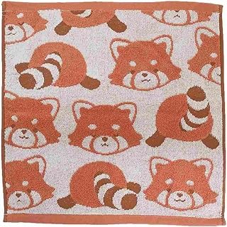 林(Hayashi) ハンドタオル 約34×35cm アニマルフェイス レッサーパンダ WO400226