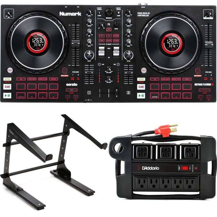 DJコントローラNUMARKほぼ新品(SERATO) Amazon.com: Numark MIXTRACK Platinum FX 4-channel Serato DJ Lite