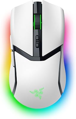 Razer Cobra Pro – ratón inalámbrico para Juegos con RGB – Sensor Optical Focus Pro con 30K dpi (10 Botones Personalizables, HyperSpeed Polling 8K Hz, Bluetooth, iluminación con 11 Zonas) Blanco