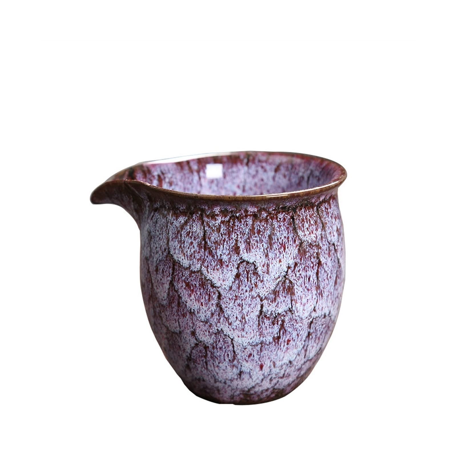 Pot À Lait Rétro café Lait cruté créatif Couleur Chinois Kung-fu Tige de thé Kung fu pichet 200ml Petit Pot fabriqué à la Main en Porcelaine ménagère Pichet à Lait (Color : A)