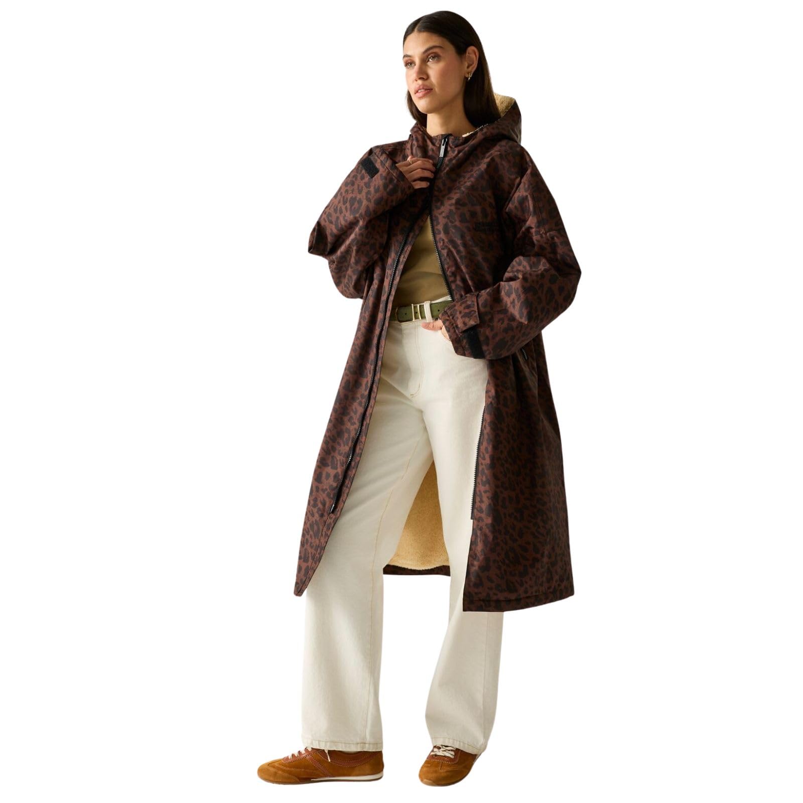 Regatta Adult Waterproof Robe, Beige, Size Xs-S, Women
