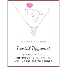 VIY Personal Card Dental hygienist gifts, Dental hygienist appreciation gift, Dental hygienist graduation necklace
