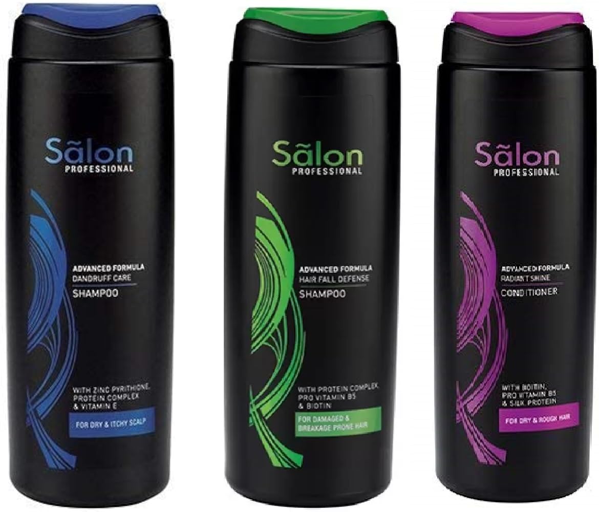 Modicare Salon Professional Advanced Formula Hair Fall Defense, Dandruff Care Shampoo & Radiant Shine Conditioner