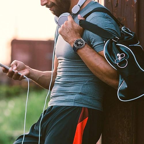 Miniatura 6 de ANCOOL Correa de reloj Fenix 6Fenix 7 Watch BandFenix 5 Band 0.866 pulgadas, correa de silicona de repuesto para Fenix 6 ProFenix 5 PlusFenix 7 Pro