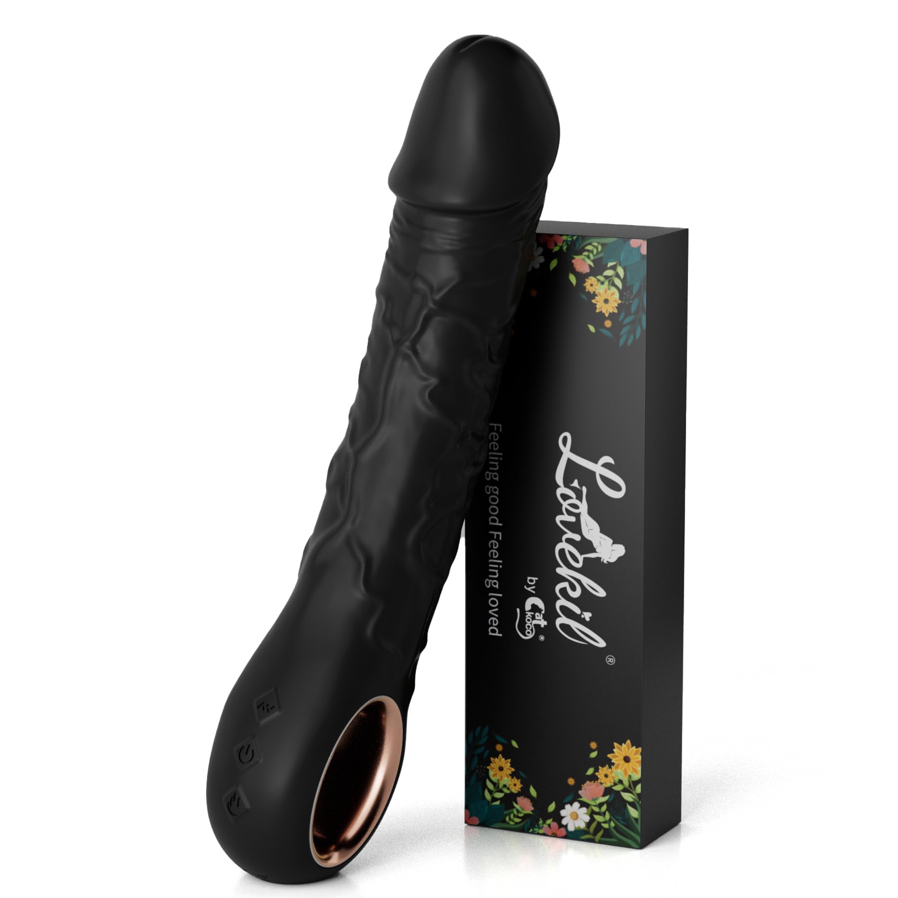 22cm Vibrator, Leise Dildo Vibratorensets für Frauen, Heizung Diloschwanz für Frauen mit 10 Vibrationsmodi, Sex Toyset für Woman Klitoris, Sexspielzeug für Solo