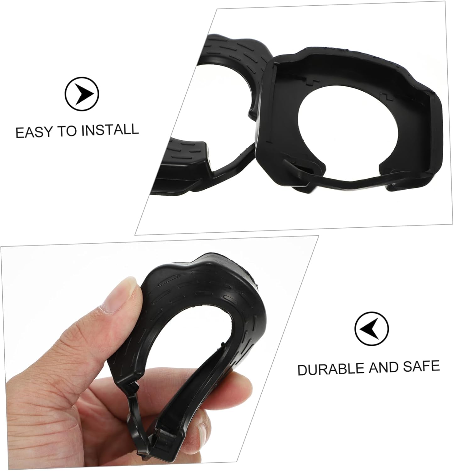 Protective Cleat Covers for Road and Mountain Bikes Durable Walkable Design Easy Installation Pedal