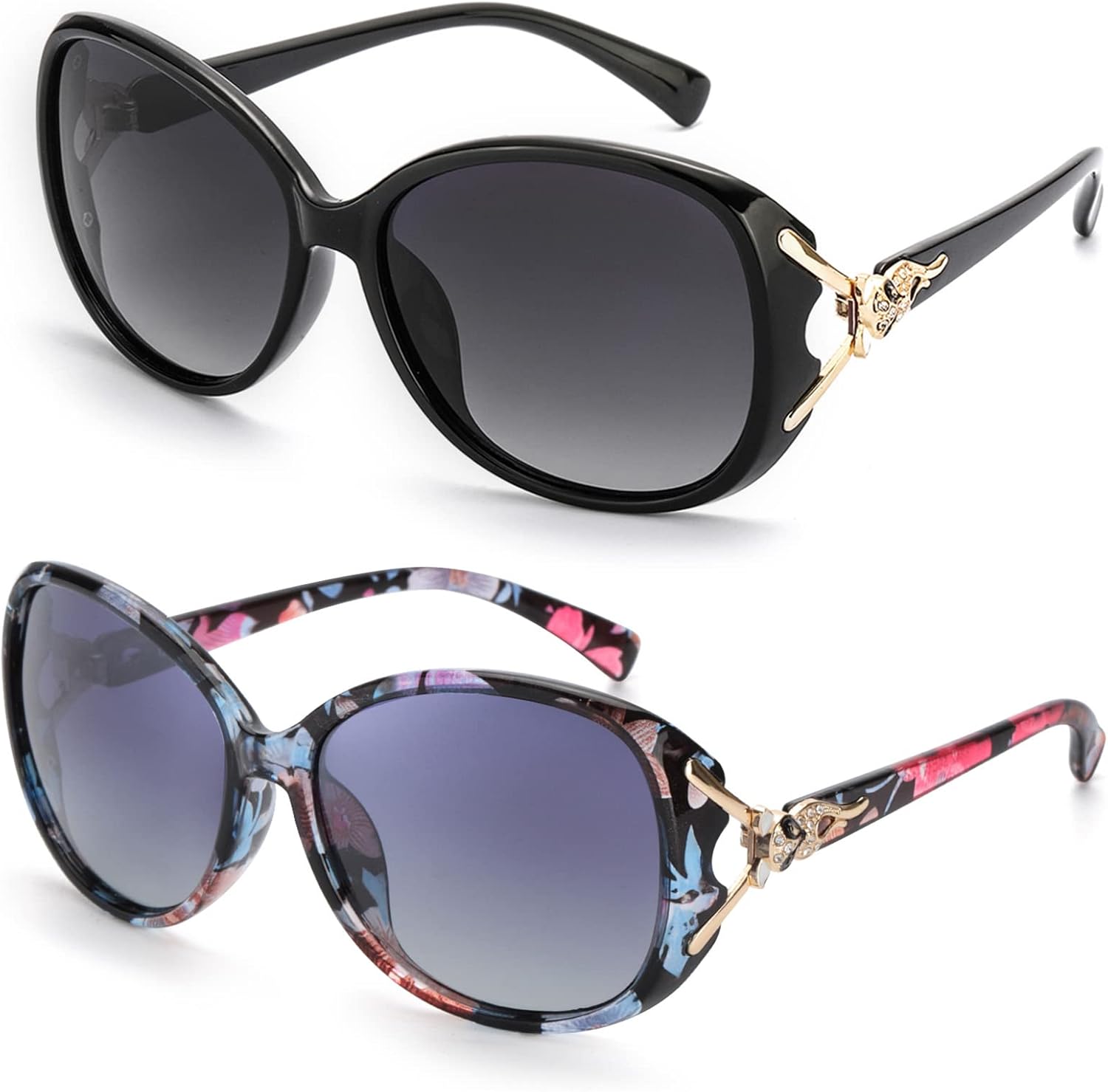 FIMILU Sunglasses for Women Trendy Polarized Sunglasses Oversized Big Sun Glasses Ladies Shades UV Protection