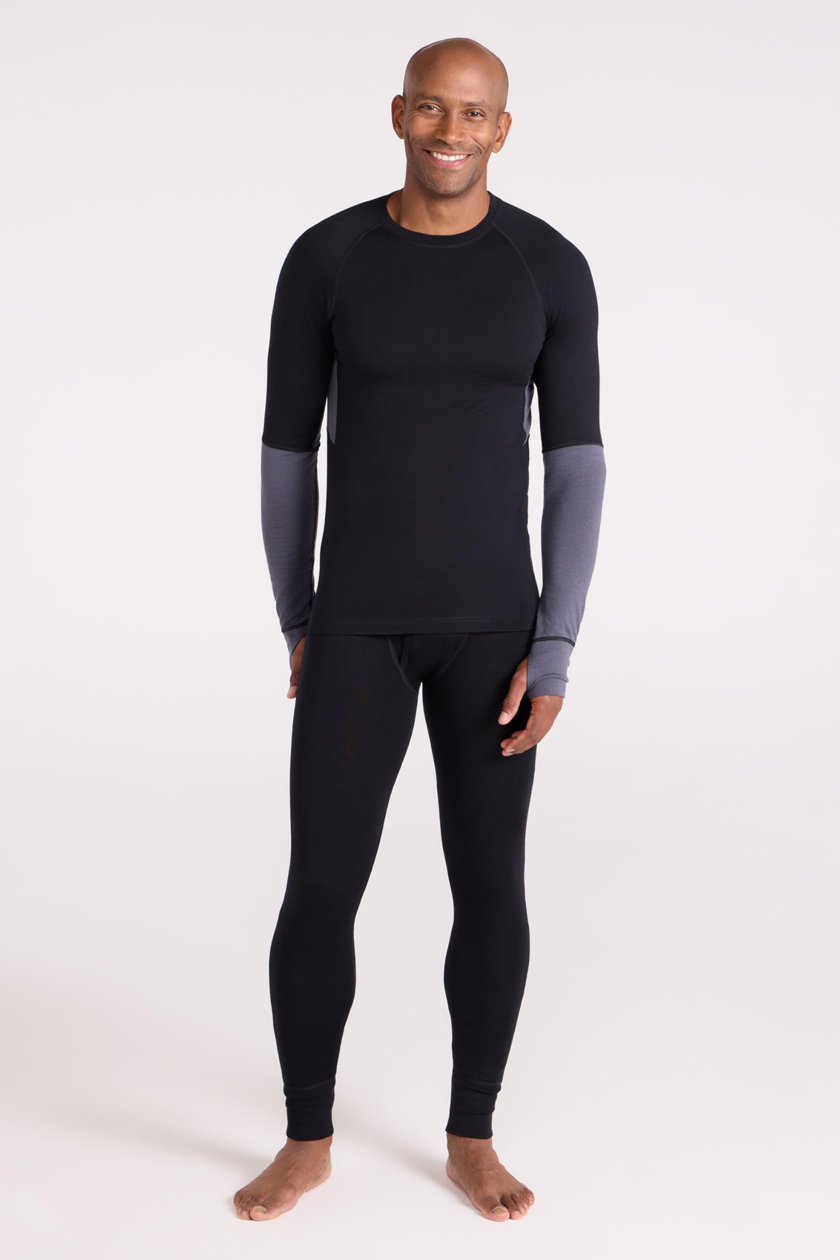 Mountain Warehouse Ultra Mens Merino Cuello Redondo Top