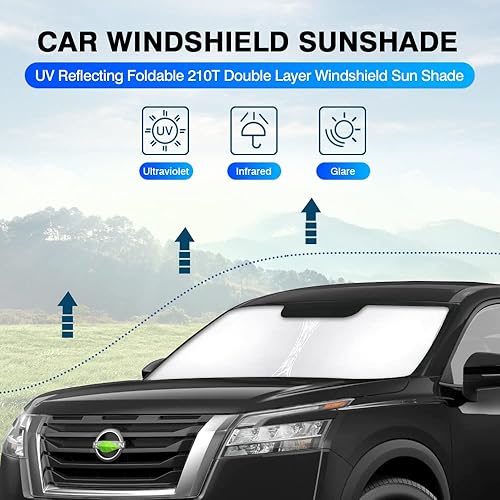 Miniatura 125 de KUST Parasol para parabrisas para Volkswagen VW Beetle 2012-2019, accesorios de ajuste personalizado, protector de visera solar, bloquea los rayos