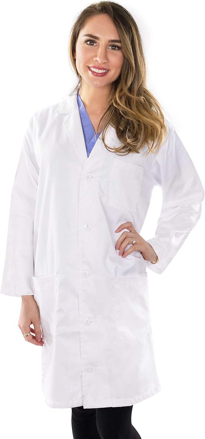 NY Threads Professional Lab Coat Women - Laboratory Coat : Clothing, Shoes & Jewelry