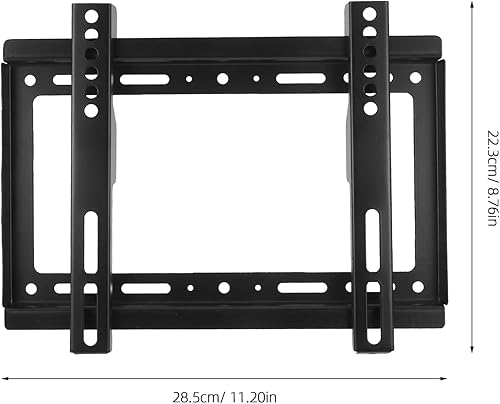 Miniatura 2 de Soporte de pared para televisores LED, soporte fijo con tornillos incluidos, fácil instalación, ángulos de visión ajustables para monitores de