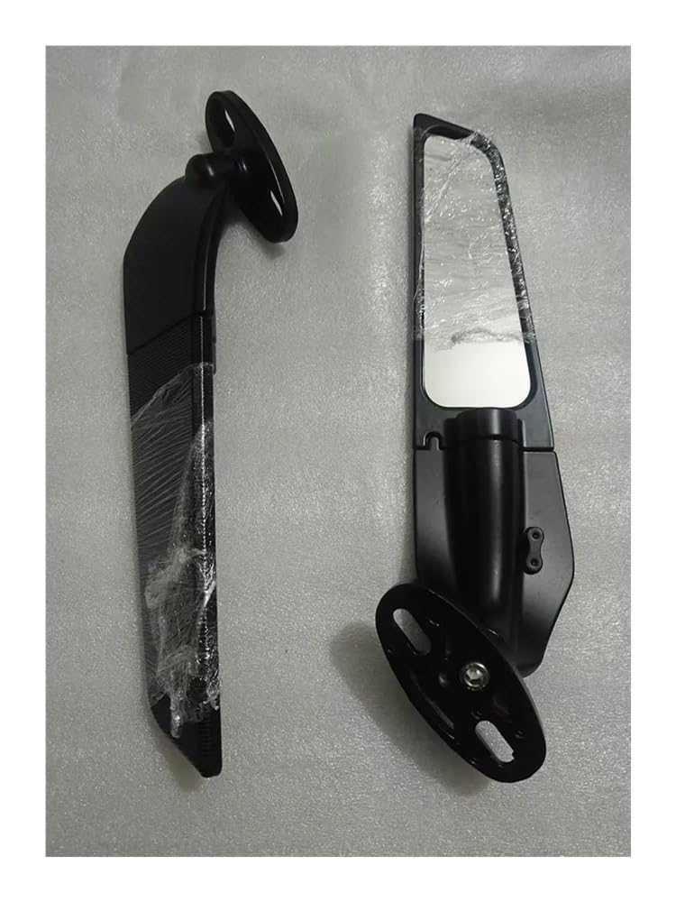 Carénage moto kit rétroviseurs avec ailerons pour corriger la prise au vent
