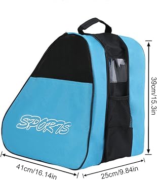 Skate Bag - Inline Skating Carrier, Portable Sports Backpack | Travel with Large Storage for Skates and Accessories, Durable Carrying Case for Kids Teen